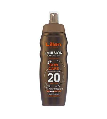 Lilien Sun Active sunscreen emulsion SPF 20 200 ml
