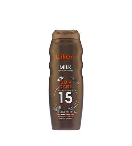 Lilien Sun Active sunscreen lotion SPF 15 200 ml