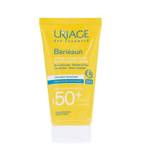 Uriage Bariésun Moisturizing Cream Skin Shield Technology sunscreen SPF 50 50 ml