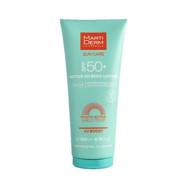 Photoprotector - MartiDerm - Sun Care ActiveD Body Lotion SPF50+ - Hypoallergen - Lotion - UV-skydd