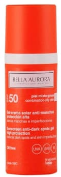 Miniatyrbilde 2 av 2: Bella Aurora® Anti-Dark Spots Gel-Cream Solkrem SPF 50+ Normal-tørr hud 50 ml