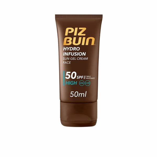 Ansiktssolkräm Piz Buin Hydro Infusion (50 ml) - Spf 50