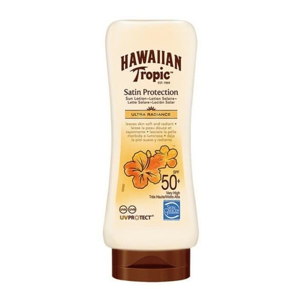 Sol Lotion Satin Protection Ultra Radiance Hawaiian Tropic - Spf 30 - 180 ml