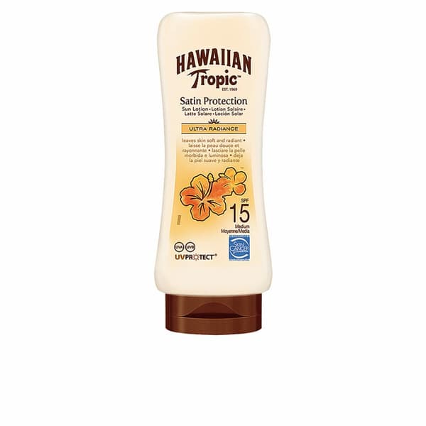 Sol Lotion Satin Protection Ultra Radiance Hawaiian Tropic - Spf 30 - 180 ml