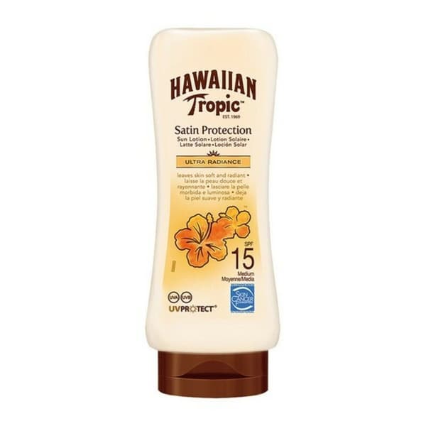 Sol Lotion Satin Protection Ultra Radiance Hawaiian Tropic - Spf 30 - 180 ml