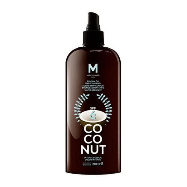 Solskydd Suntan Oil Dark Tanning Mediterraneo Sun - Spf 6 - 100 ml