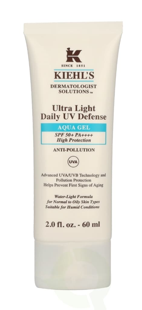 Kiehl's D.S. Ultra Light Daily UV Defense Aqua Gel SPF50 60 ml