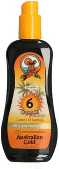 Miniatyrbilde 1 av 2: Australian Gold Carrot Spray Oil Sunscreen SPF6 237 ml Carrot Oil Formula