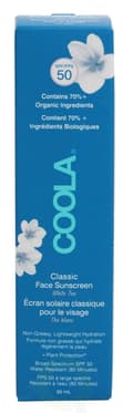 Miniatyrbilde 4 av 4: Coola Classic Sunscreen Face Moisturizer SPF50 50 ml White Tea