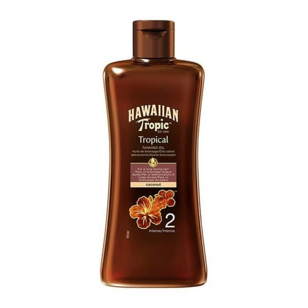 Rusketusöljy Coconut Hawaiian Tropic - Spf 0 - 200 ml