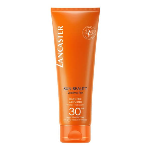 Aurinkosuoja Lancaster Sun Beauty Body Milk SPF 30 (250 ml)