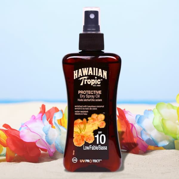 Hawaiian Tropic Protective Dry Oil Spray SPF10 200ml
