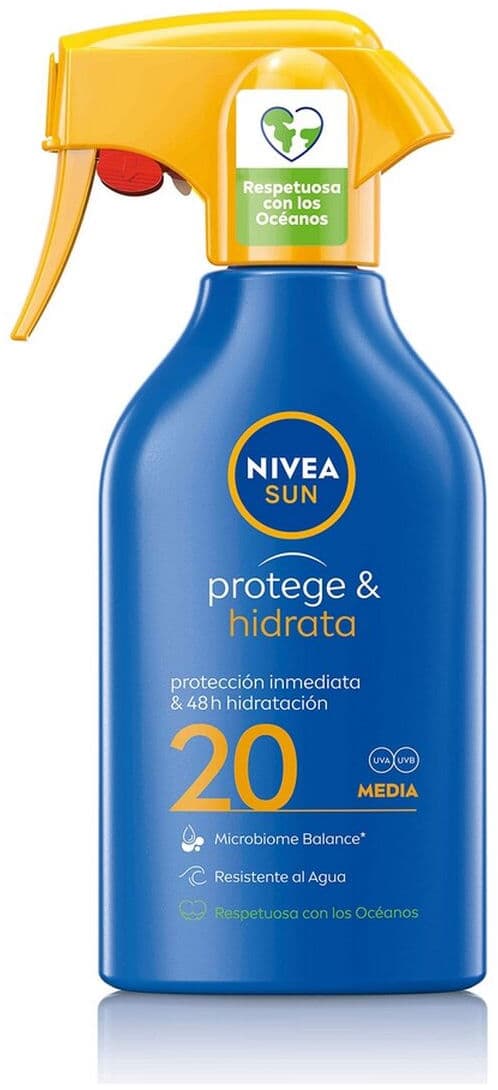 Spray Sun Protector Nivea Sun Bronzer Spf 20 (270 ml)