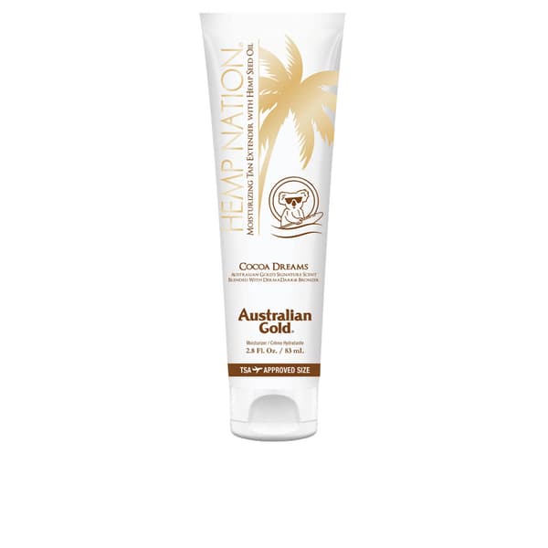 AUSTRALIAN GOLD HEMP NATION COCOA moisturising tanning cream 83 ml