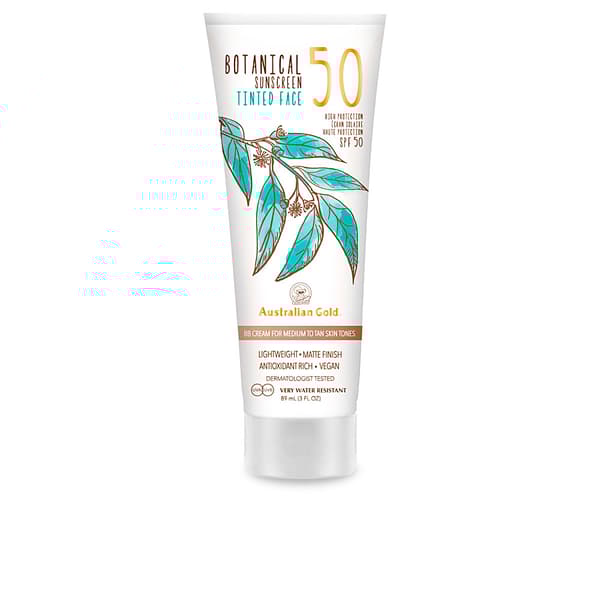 AUSTRALIAN GOLD BOTANICAL SPF50 face tint #medium-tan face tint