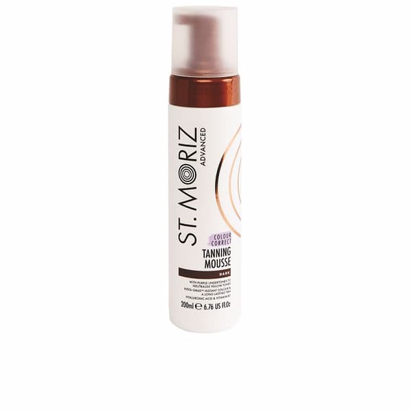 ST. MORIZ tanning colour correcting MOUSSE #dark 200 ml