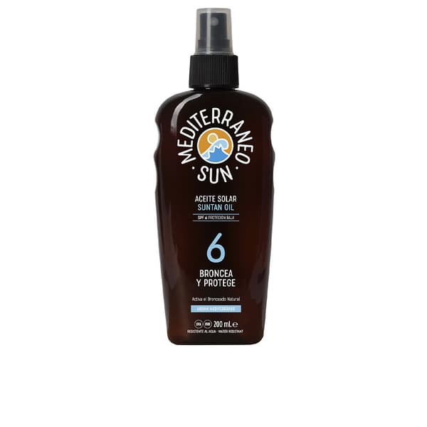 MEDITERRANEO SUN COCONUT sun oil dark tan SPF6 200 ml