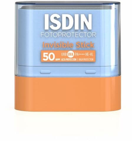 Sunscreen stick Isdin Invisible Stick Spf 50 10 g