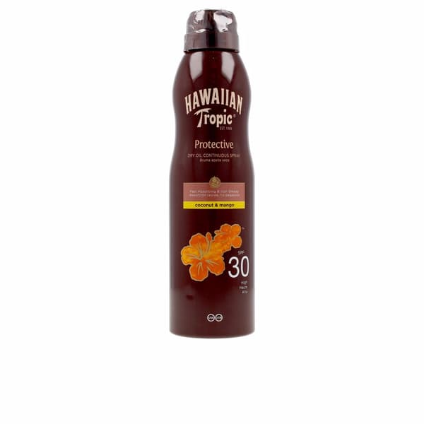 HAWAIIAN TROPIC COCONUT & MANGO OIL mist SPF30 spray 180 ml