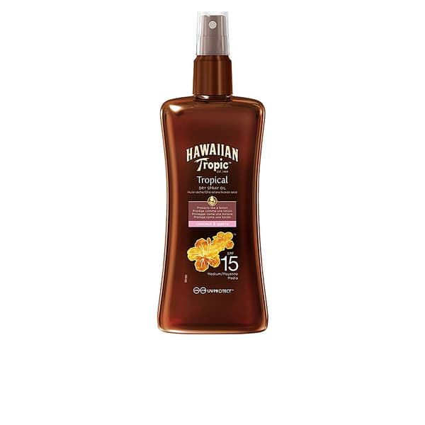 HAWAIIAN TROPIC COCO & GUAVA dry oil SPF15 spray 200 ml