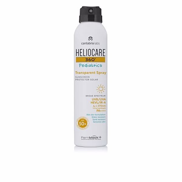 HELIOCARE 360º PEDIATRICS transparent spray sunscreen SPF50+ 200 ml