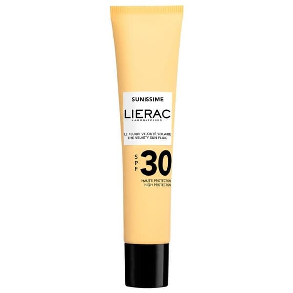 LIERAC SUNISSIME velvety sun care fluid SPF30 40 ml