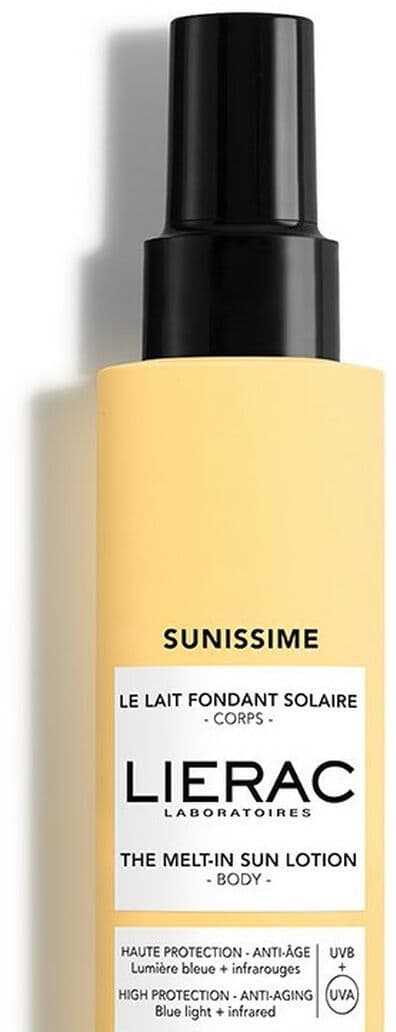 Sun Milk Lierac SUNISSIME Spf 50 150 ml Anti-ageing