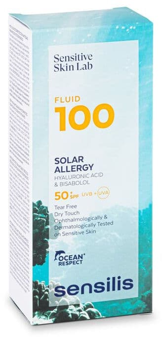 Sun Screen Lotion Sensilis Solar Allergy Allergic skin SPF 50+ 40 ml