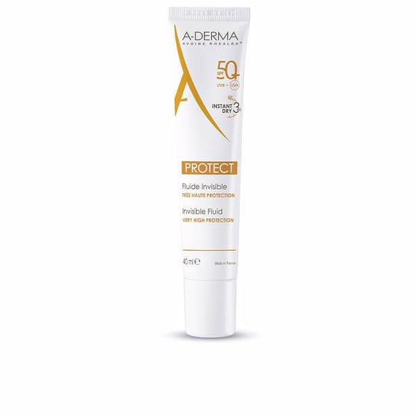 A-DERMA PROTECT Invisible Facial Sun Fluid SPF50+ 40 ml