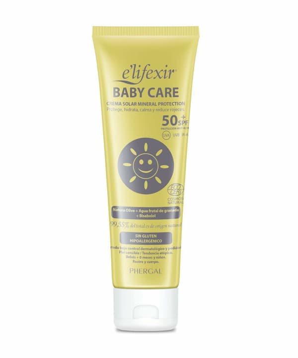 Facial Sun Cream Elifexir Mineral Protection 100 ml SPF 50+