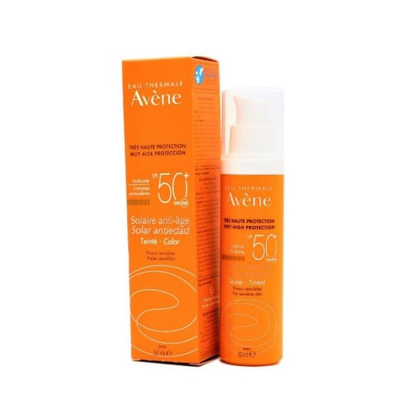 AVENE SOLAIRE HAUTE PROTECTION anti-ageing colour SPF50+ 50 ml