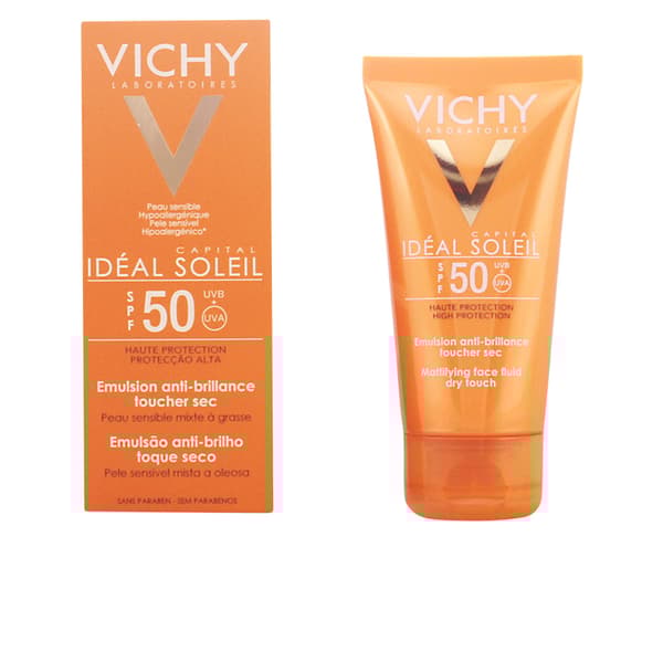 VICHY CAPITAL SOLEIL emulsion antibrillance toucher sec SPF50 50 ml