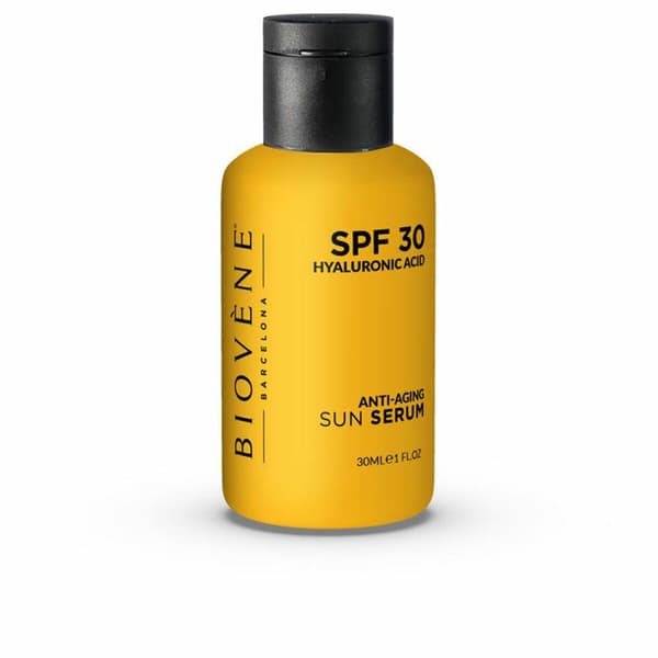 Solcreme til ansigtet Biovène HYALURONIC ANTI-AGING Spf 30 30 ml Serum Anti-Age