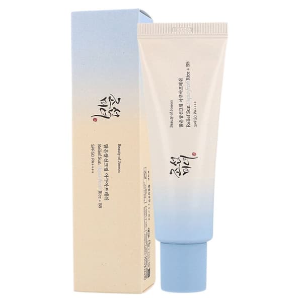 Beauty of Joseon Relief Sun Aqua-fresh: Ris + B5 SPF50+ PA++++ 50 ml - fuktgivande solskyddsmedel