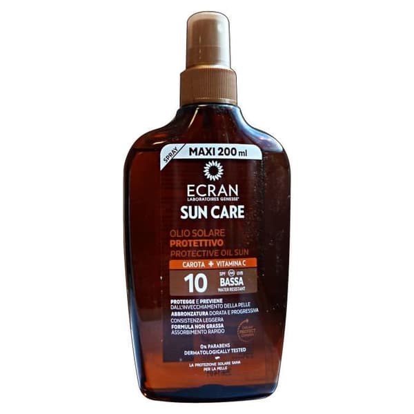 ECRAN Fp10 Morotsoljespray 200 Ml. Solprodukter