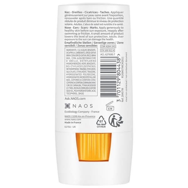 Bioderma Photoderm Stick Solskydd Spf50+ Anpassad för Känsliga Områden