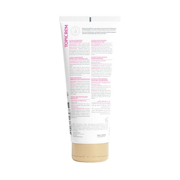 Lait Ultra-Hydratant - TOPICREM - Gradvis Bränna - 200ml - Känslig Hud - Utan Parabener