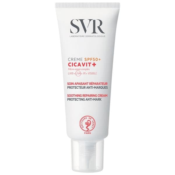 Cicavit+ SPF50+ reparationskräm - SVR - 40ml - Anti-märken - Anti-irritation - Anti-rodness
