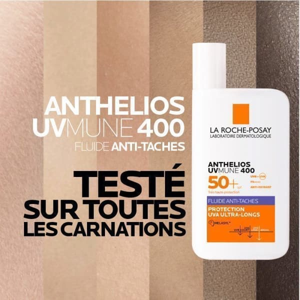 La Roche-Posay Anthelios UVmune 400 Fluide Anti-Fläckar SPF 50+ 50 ml