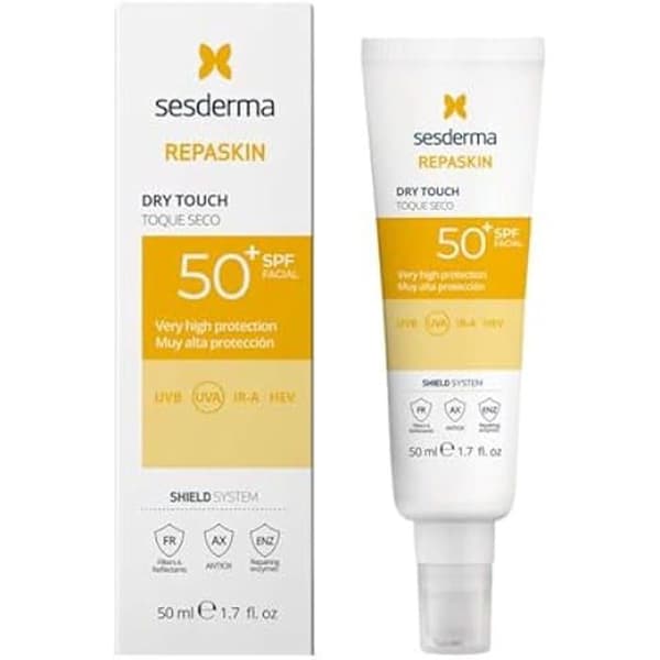 Fotoprotector Spf 50 Facial Toque Seco 50 ml.