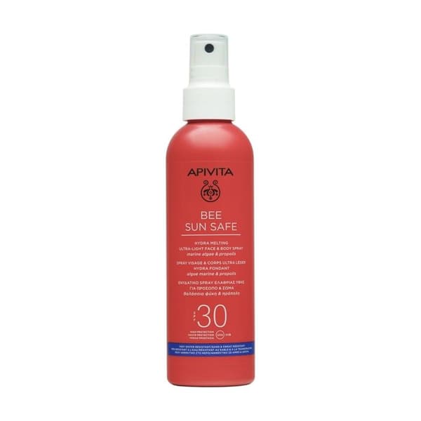 APIVITA - Spray Ultra-Lätt Hydra Fondant SPF30 200 ml kräm