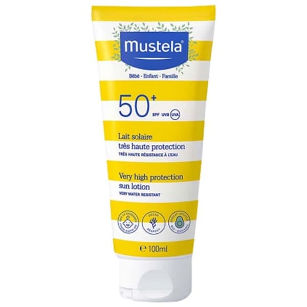 Mustela Solkräm Mycket Hög Skydd SPF50+ 100 ml