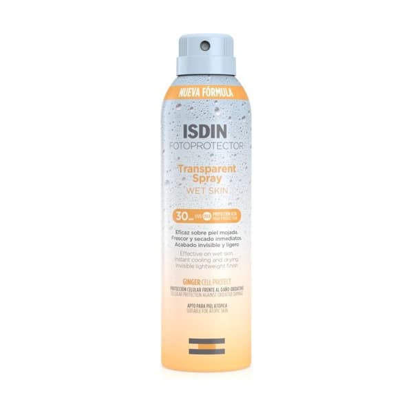 ISDIN - Fotoprotektor ISDIN Transparent Spray Våthud SPF30 250 ml