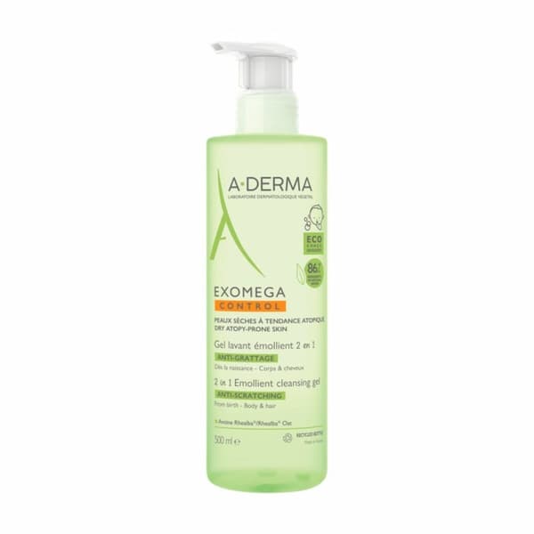 Solkrem Ansikt A-Derma Exomega Control 500 ml