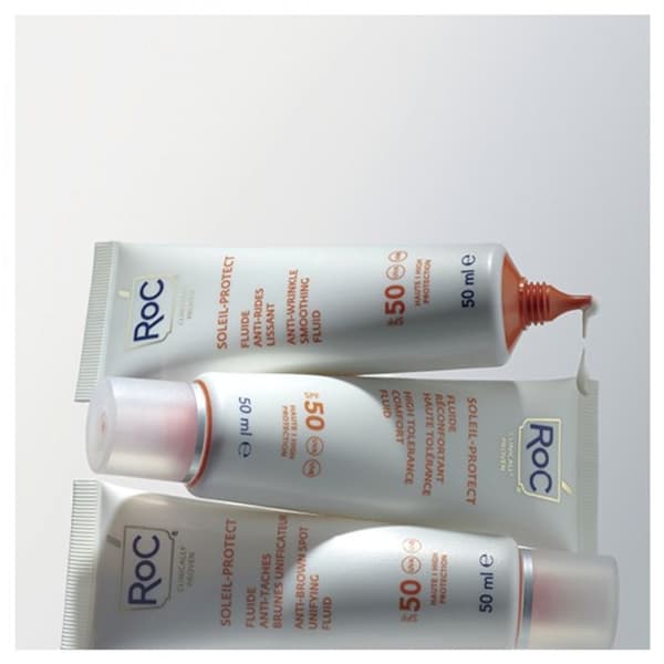 Solskydd - RoC - Soleil-Protect Fluid - SPF50+ - 50ml - Hypoallergenisk