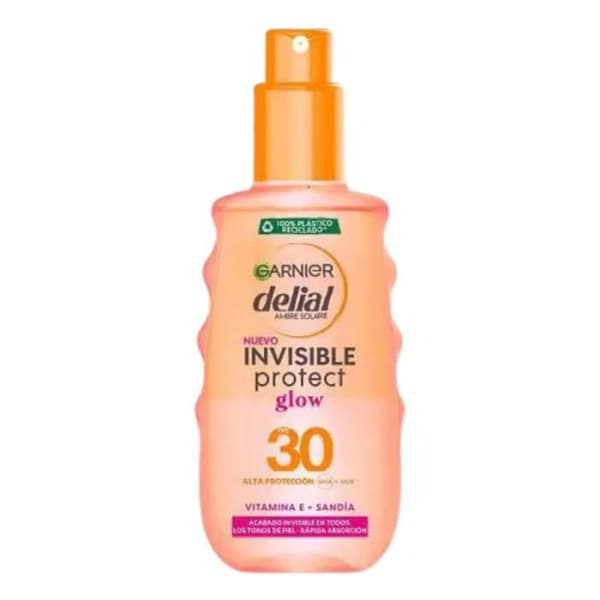 Solskyddsspray - Garnier - Invisible Glow - SPF 30 - 150ml - Vattenmelon