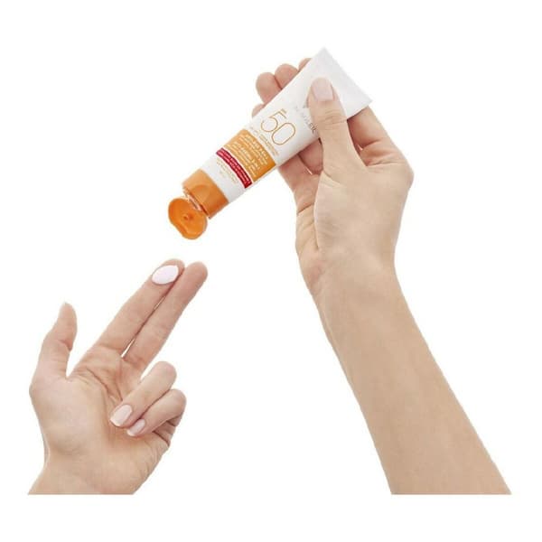 Solcreme til ansigtet Vichy VCH00115 Spf 50 3-i-1 Anti-Age