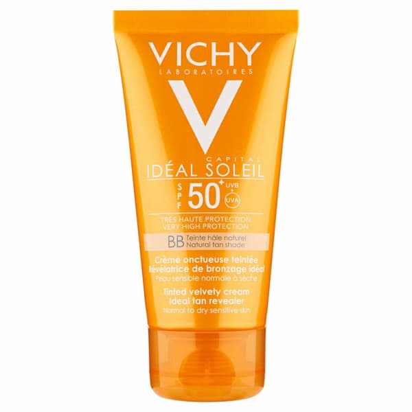 Solskydd med färg Vichy Kräm Spf 50 50 ml