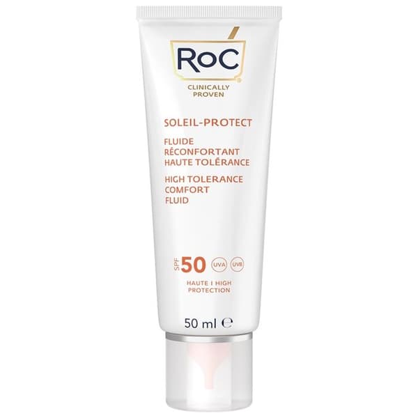 Solskydd - RoC - Soleil-Protect Fluid - SPF50+ - 50ml - Hypoallergenisk