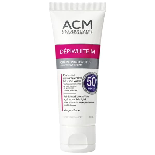 Skyddande kräm - ACM - Dépiwhite - SPF50+ - 40ml - Hypoallergenisk